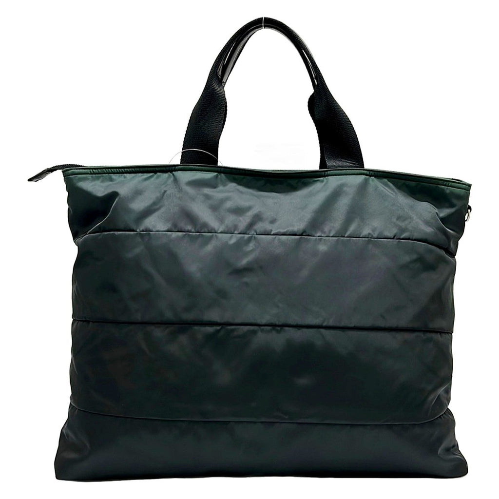 Prada Boston Bag Black No Lock Leather — view 3
