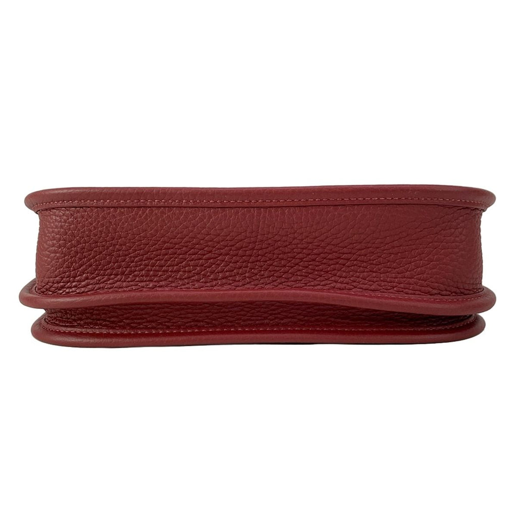 Hermes Shoulder Bag Evelyne 23 Rouge Ash Gold — view 5