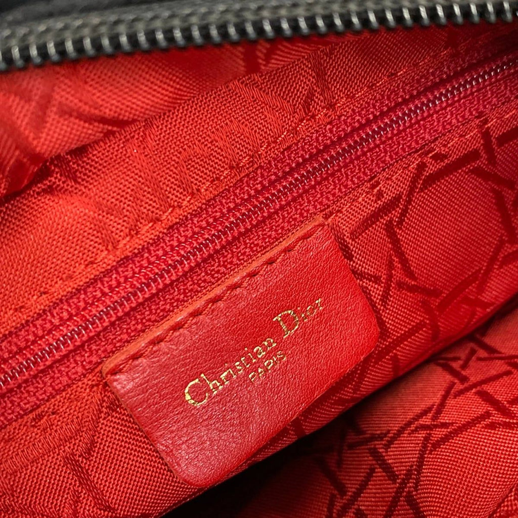 Dior Handbag Lady Medium Bag Black — view 8
