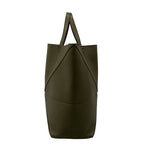 Loewe Tote Bag Puzzle Fold Medium Khaki Leather — view 4