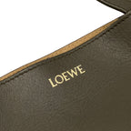 Loewe Tote Bag Puzzle Fold Medium Khaki Leather — view 8