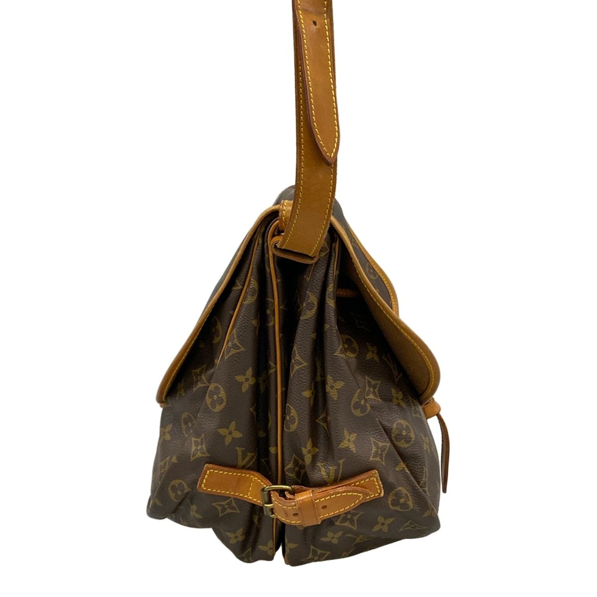 Louis Vuitton Shoulder Bag Monogram Saumur 35 — view 4