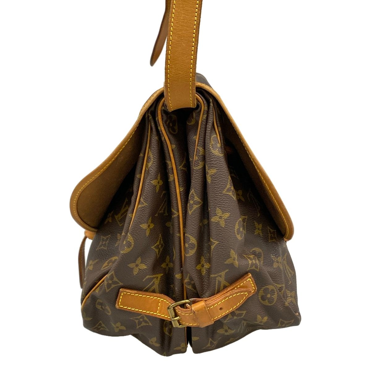 Louis Vuitton Shoulder Bag Monogram Saumur 35 — view 2