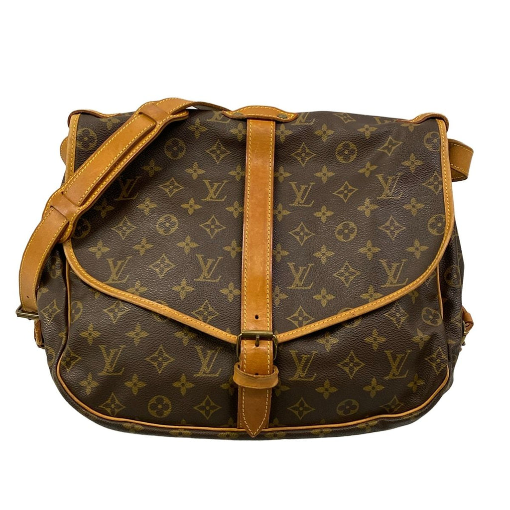 Louis Vuitton Shoulder Bag Monogram Saumur 35
