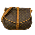 Louis Vuitton Shoulder Bag Monogram Saumur 35
