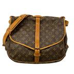 Louis Vuitton Shoulder Bag Monogram Saumur 35