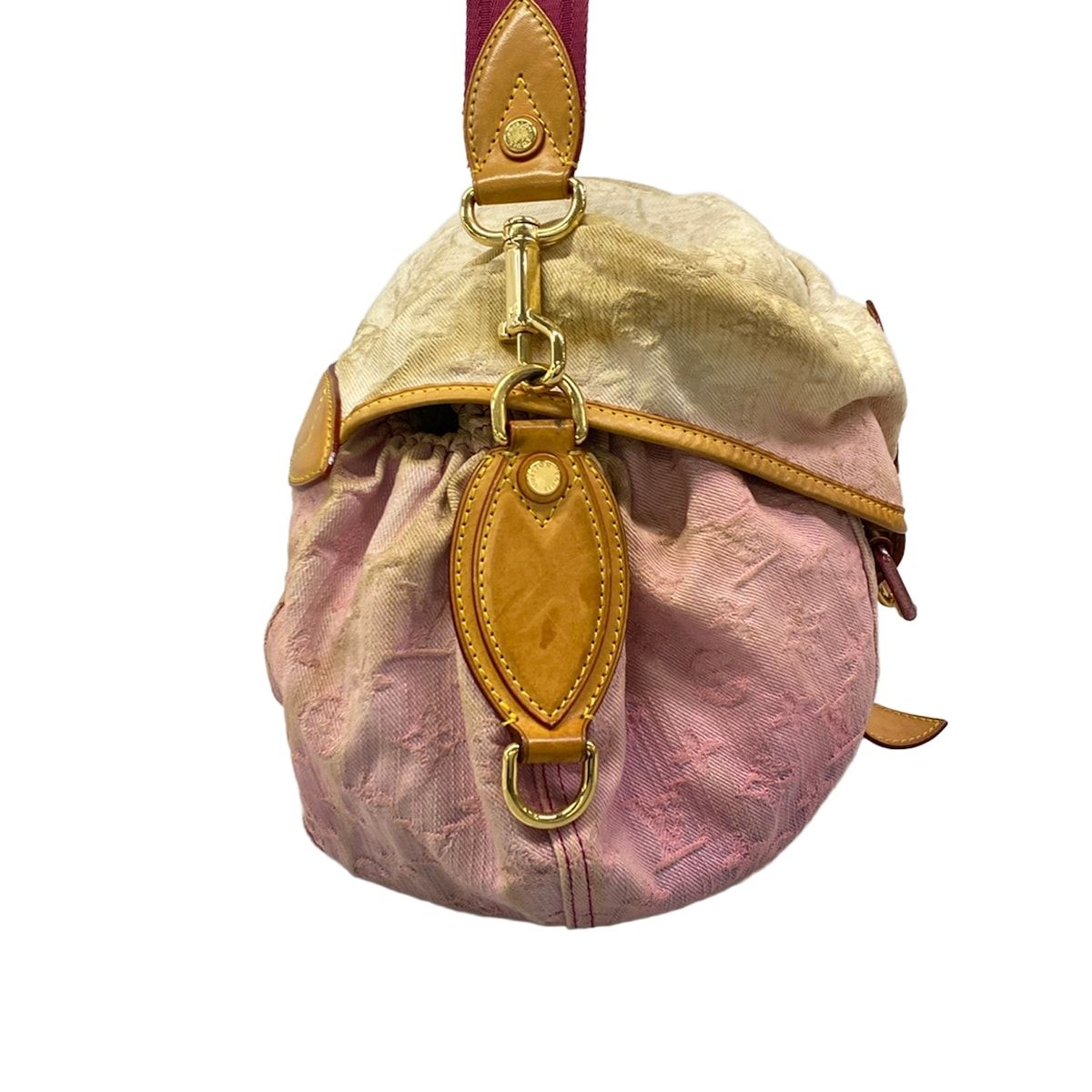 Louis Vuitton Shoulder Bag Monogram Denim Sunshine Rose — view 2