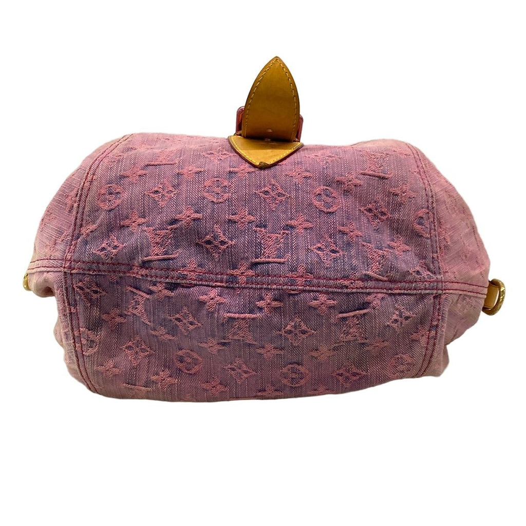 Louis Vuitton Shoulder Bag Monogram Denim Sunshine Rose — view 5