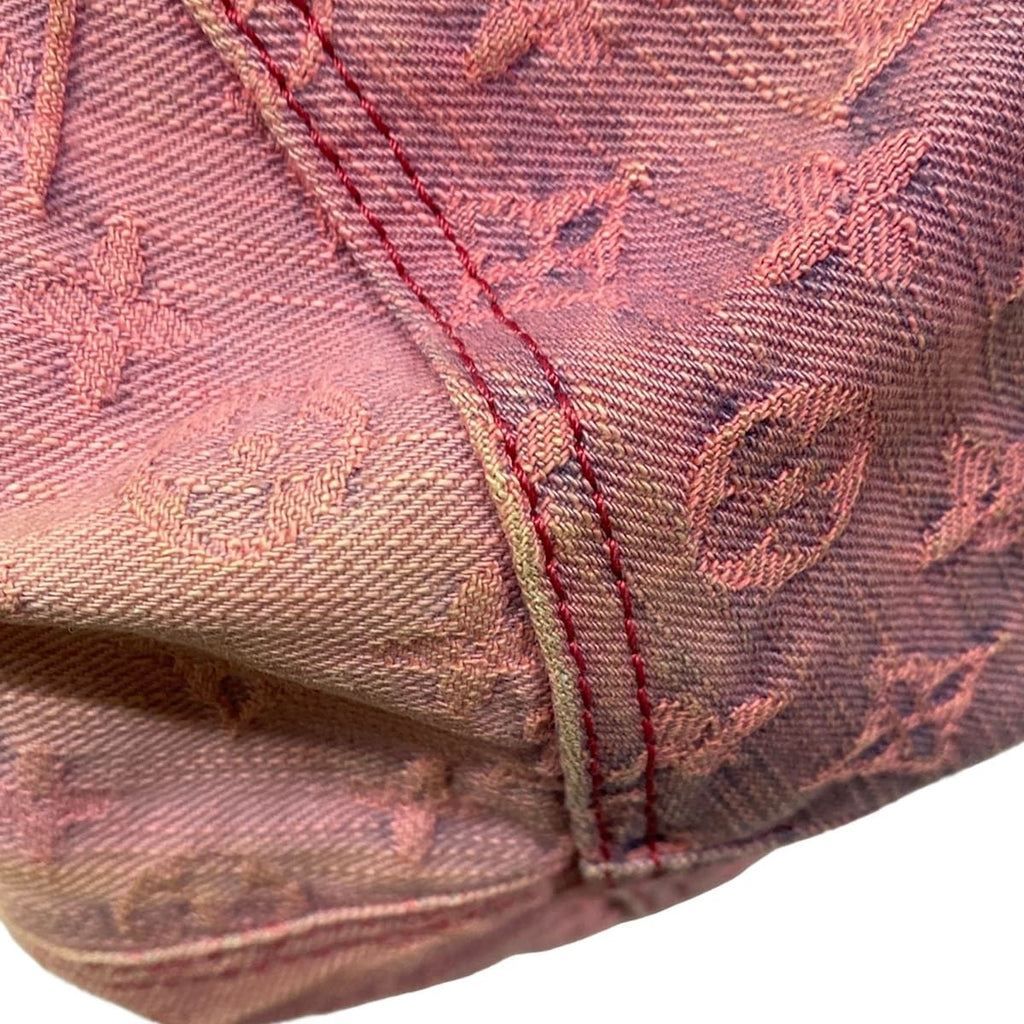 Louis Vuitton Shoulder Bag Monogram Denim Sunshine Rose — view 6