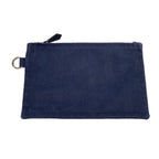 Hermes Handbag Valparaiso MM Navy Black Leather — view 8