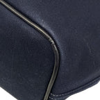 Hermes Handbag Valparaiso MM Navy Black Leather — view 6