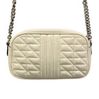 Gucci Shoulder Bag GG Marmont Ivory Chain Leather — view 3