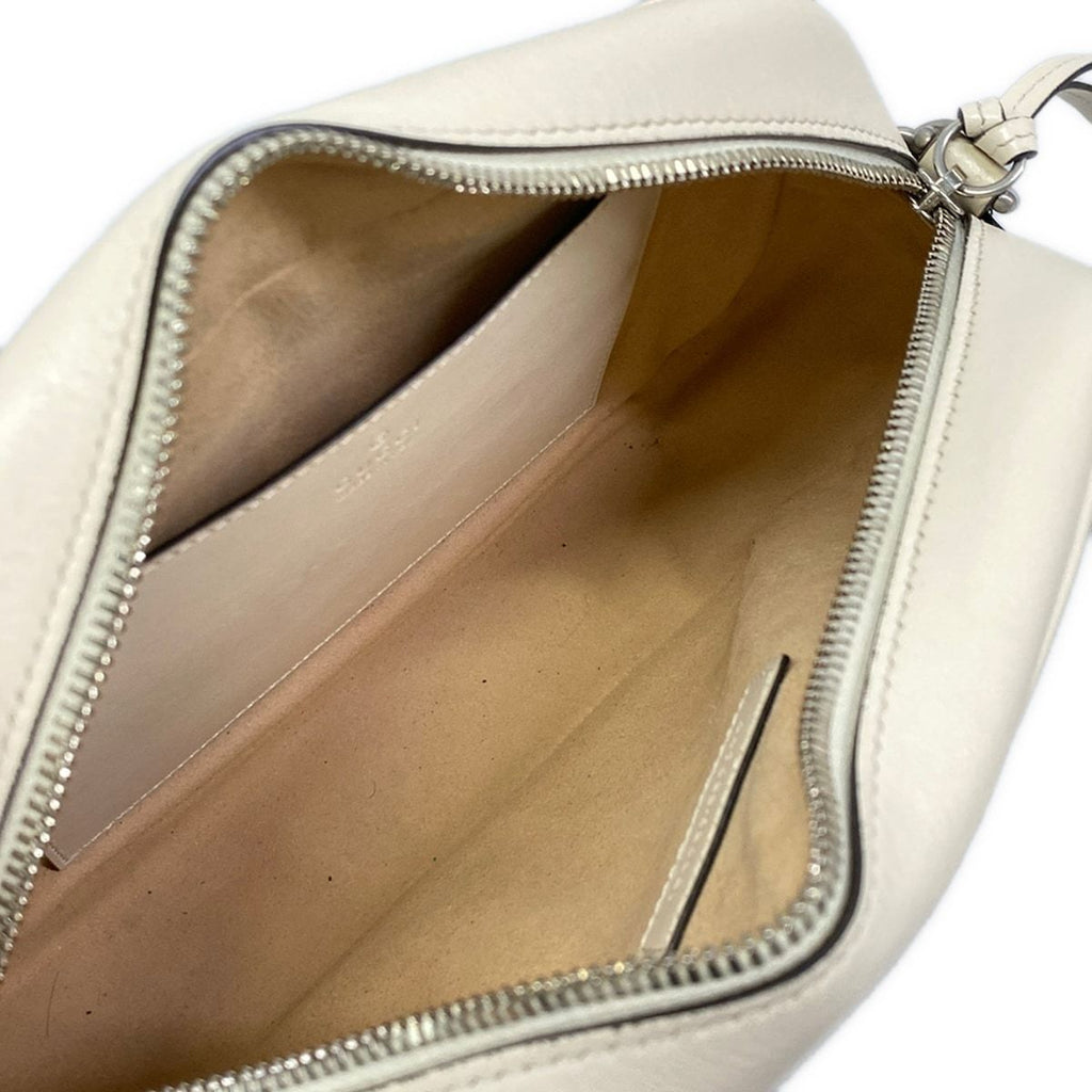 Gucci Shoulder Bag GG Marmont Ivory Chain Leather — view 7