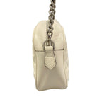 Gucci Shoulder Bag GG Marmont Ivory Chain Leather — view 4