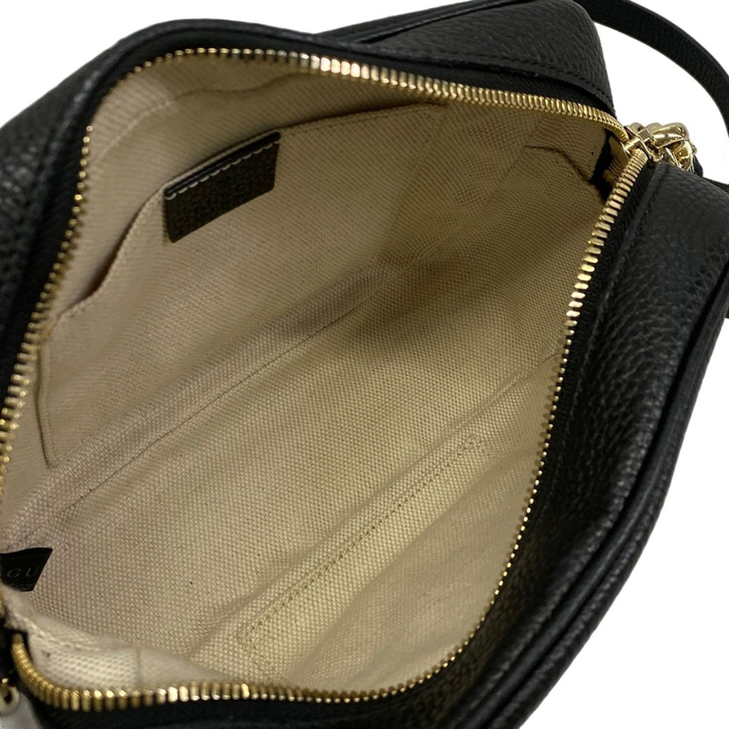 Gucci Shoulder Bag Soho Black Leather — view 7