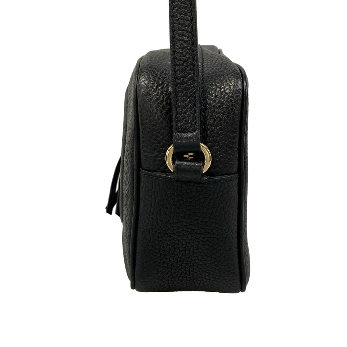 Gucci Shoulder Bag Soho Black Leather — view 4