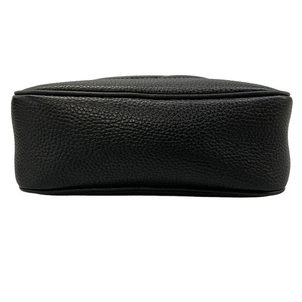 Gucci Shoulder Bag Soho Black Leather — view 5