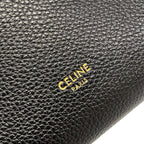 Celine Shoulder Bag Sangle Small Black — view 8