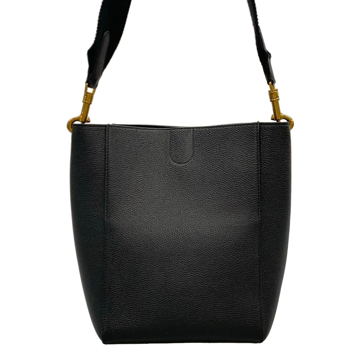 Celine Shoulder Bag Sangle Small Black — view 3