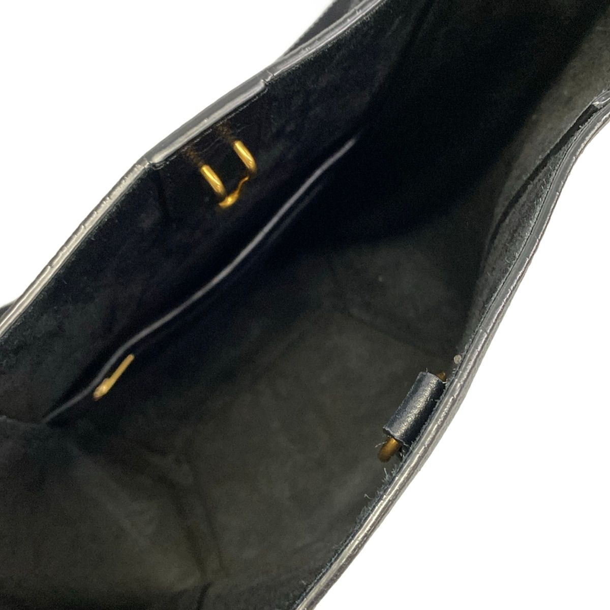 Celine Shoulder Bag Sangle Small Black — view 7