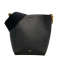 Celine Shoulder Bag Sangle Small Black