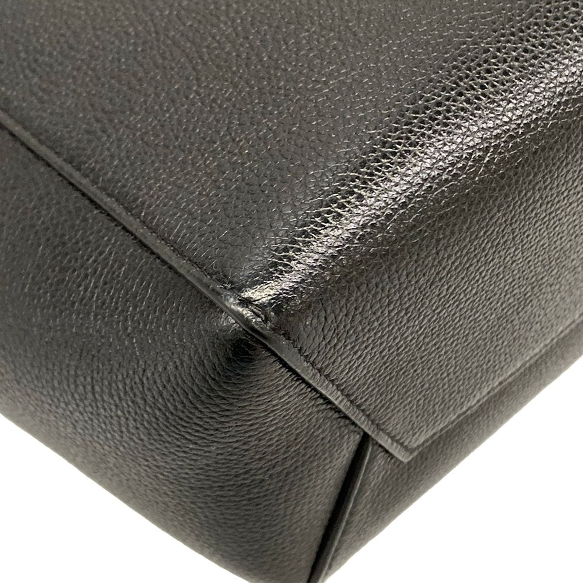 Celine Shoulder Bag Sangle Small Black — view 6