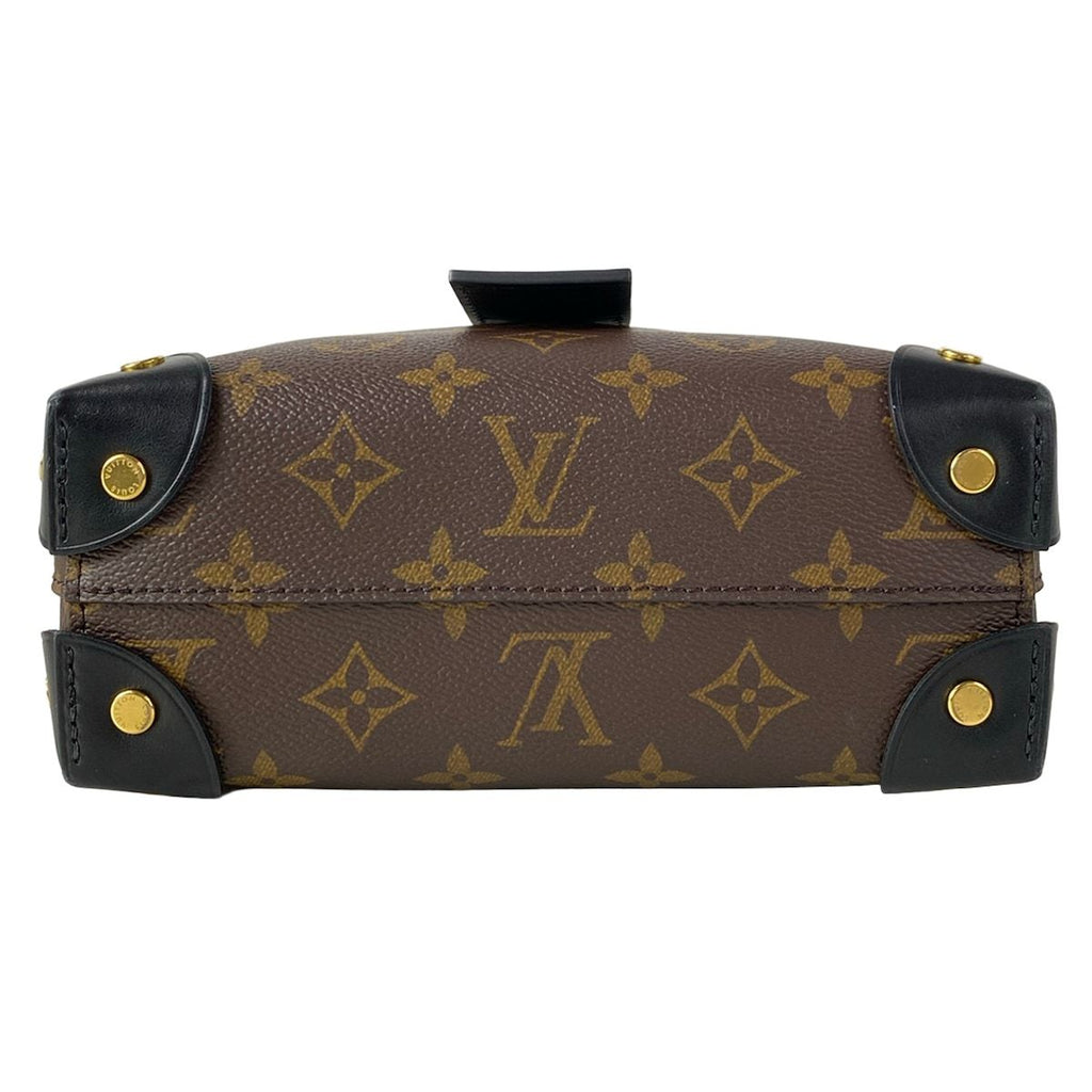 Louis Vuitton Shoulder Bag Monogram Petite Malle Souple Noir — view 5