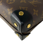 Louis Vuitton Shoulder Bag Monogram Petite Malle Souple Noir — view 8