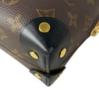 Louis Vuitton Shoulder Bag Monogram Petite Malle Souple Noir — view 6
