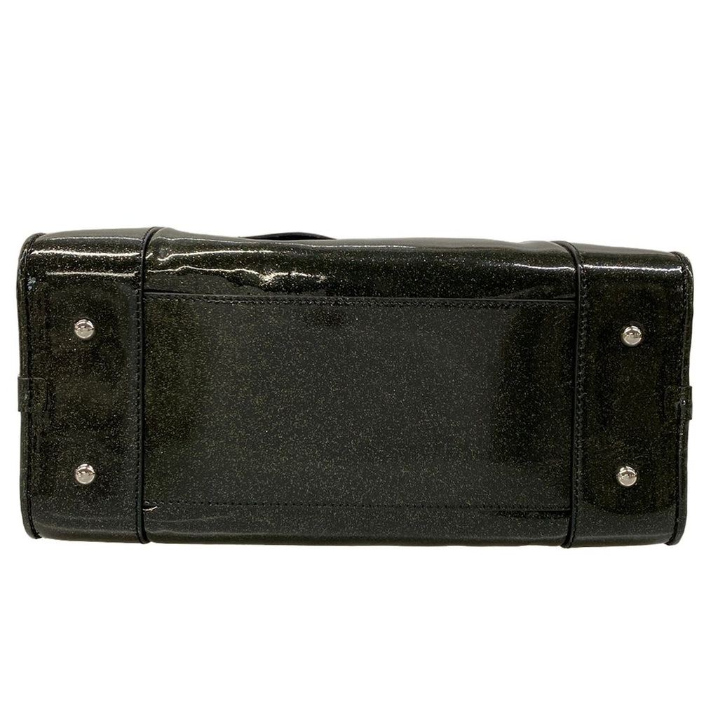 Loewe Handbag Amazona 28 Black Glitter Leather — view 5
