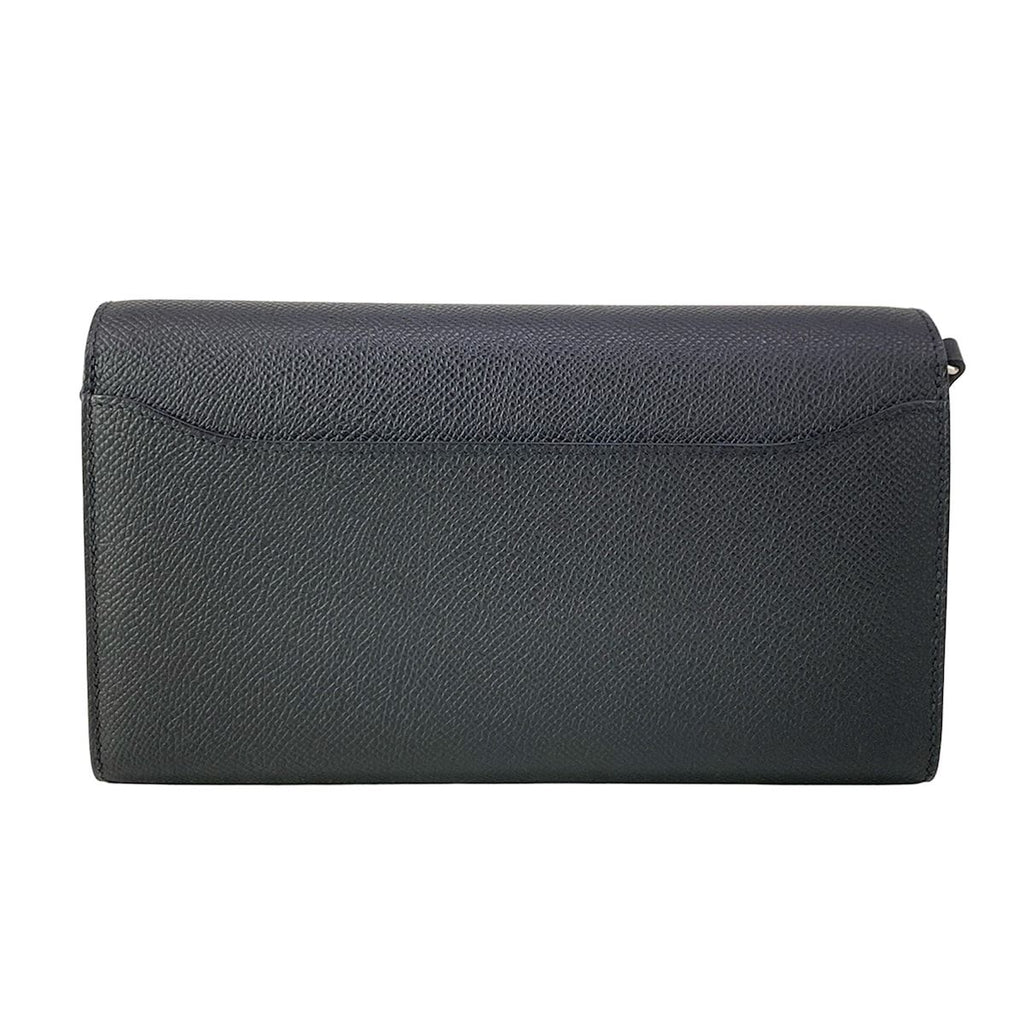 Hermes Wallet Constance to Go Black Silver — view 2