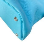 Hermes Handbag Bolide 31 Blue Atoll Silver — view 6