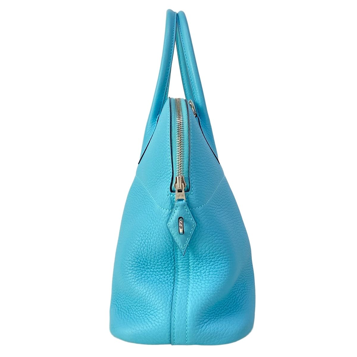 Hermes Handbag Bolide 31 Blue Atoll Silver — view 2