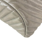 Chanel Backpack V-stitch Silver Leather — view 6