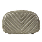 Chanel Backpack V-stitch Silver Leather — view 5