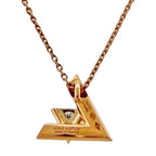 Louis Vuitton Pendentif Vault One Necklace 18k Pink Gold Diamond — view 3
