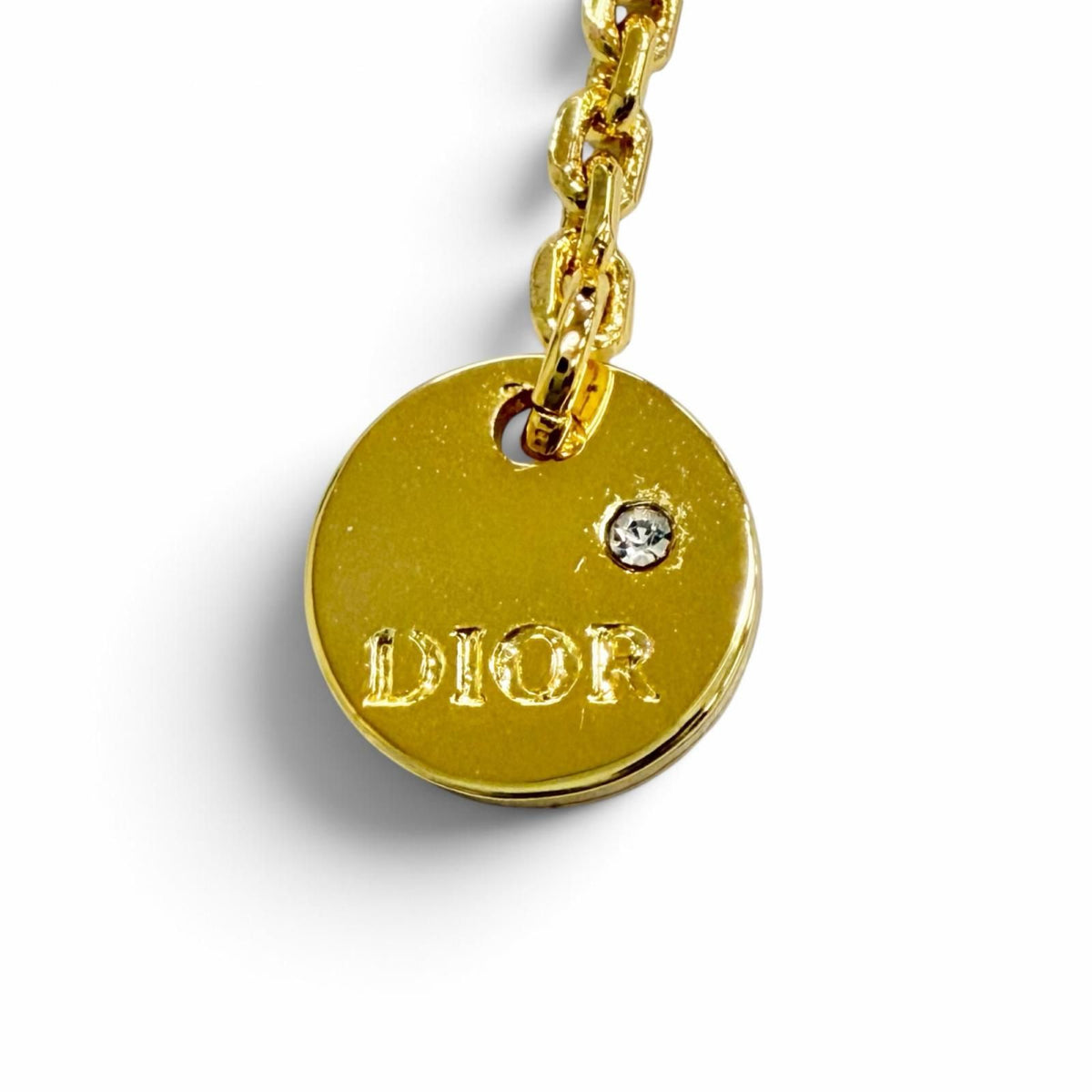 Dior Petit CD Double Bracelet Star Rhinestone Gold — view 5