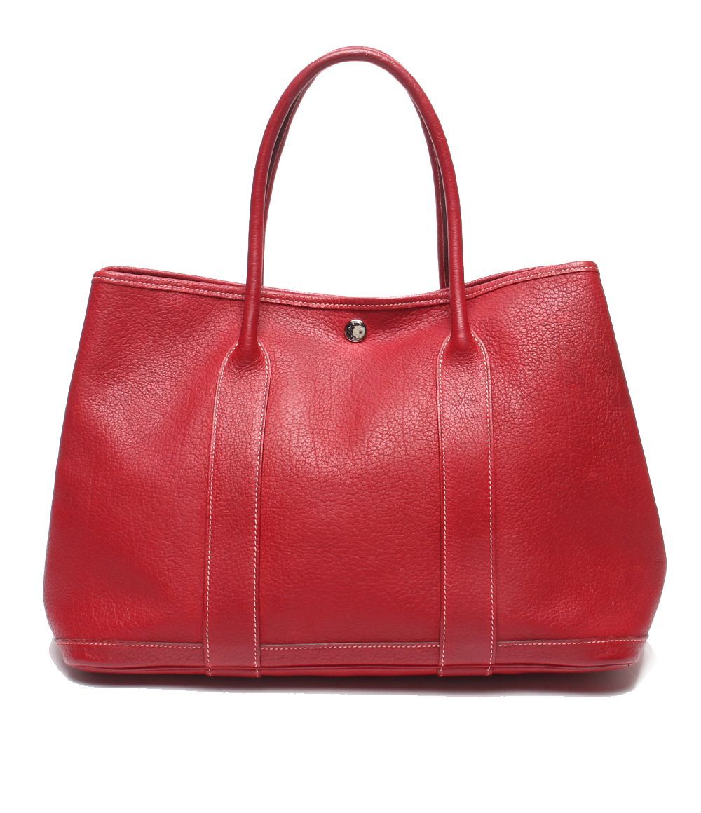 Hermes Tote Bag Silver Garden Party PM