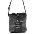 Louis Vuitton Shoulder Bag Monogram Eclipse Nano Hiroshi Fujiwara Fragment Black