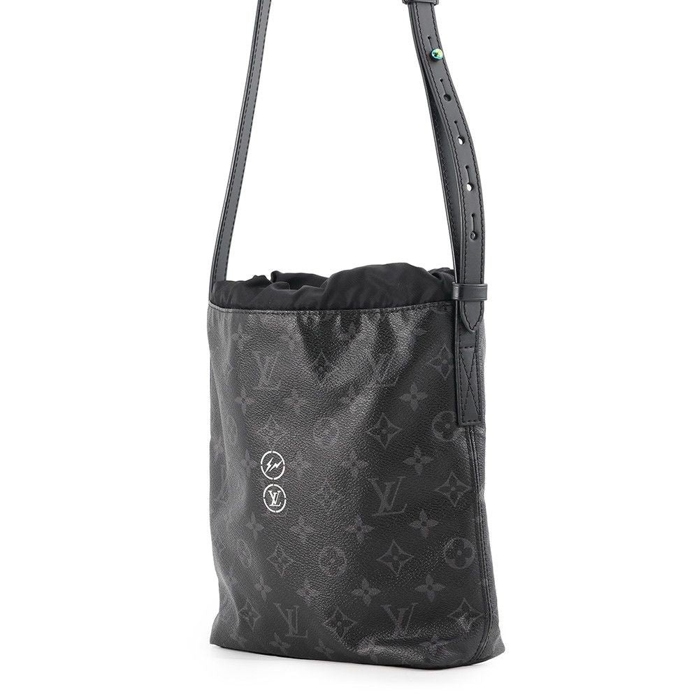 Louis Vuitton Shoulder Bag Monogram Eclipse Nano Hiroshi Fujiwara Fragment Black — view 2