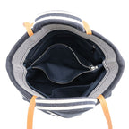 Chanel Tote CC Logo Denim Leather 2-Way Shoulder Bag — view 6