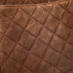 Chanel Backpack Quilted CC Logo Jumbo Suede — view 7