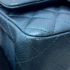 Chanel Chain Shoulder Bag Mini Quilted 20 CC Logo Caviar Leather — view 6