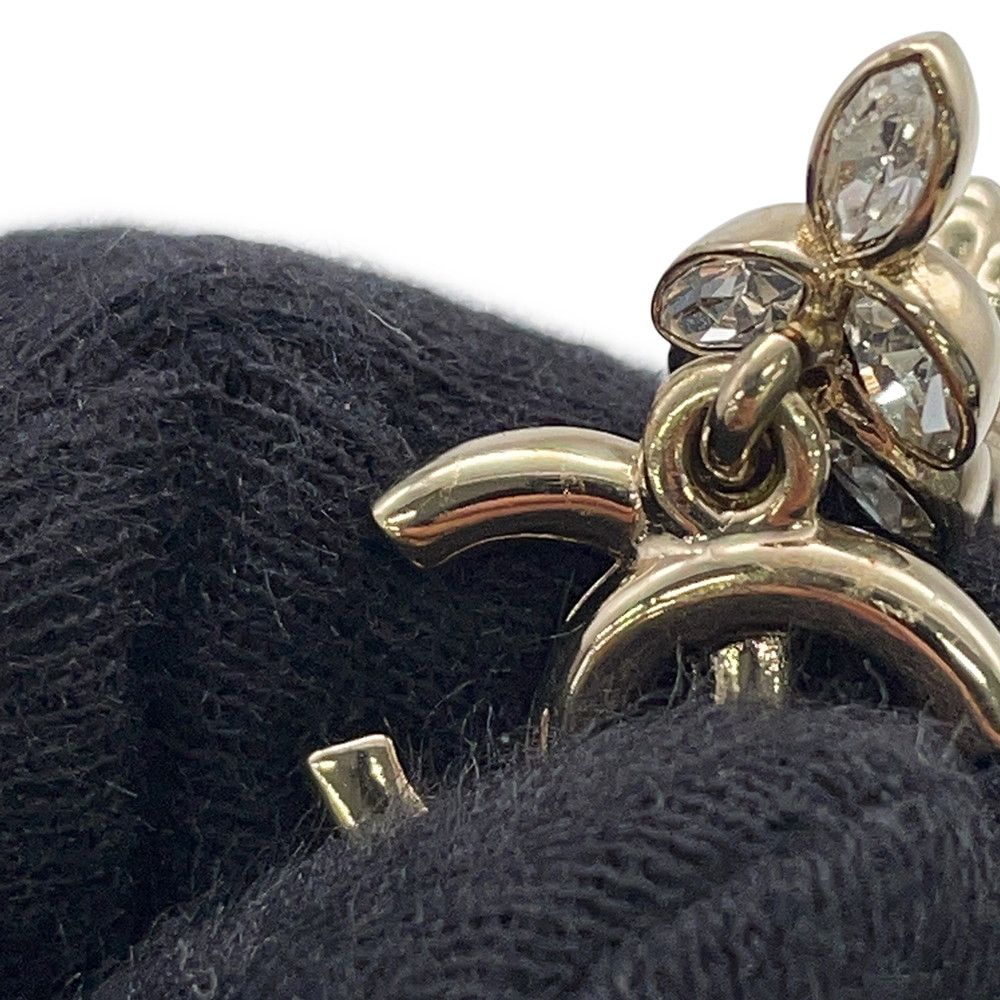 Chanel Necklace CC Logo Rhinestone I 23 — view 6