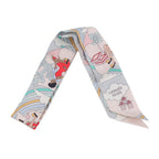 Hermes Scarf Twilly Fly in the Skycarre Carres Volants Silk Twill