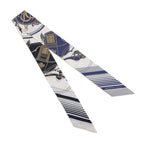 Hermes Scarf Twilly Ex-Libris Silk Twill — view 3