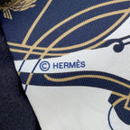 Hermes Scarf Twilly Ex-Libris Silk Twill — view 7