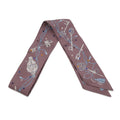 Hermes Scarf Twilly les Cles a Pois Silk Twill
