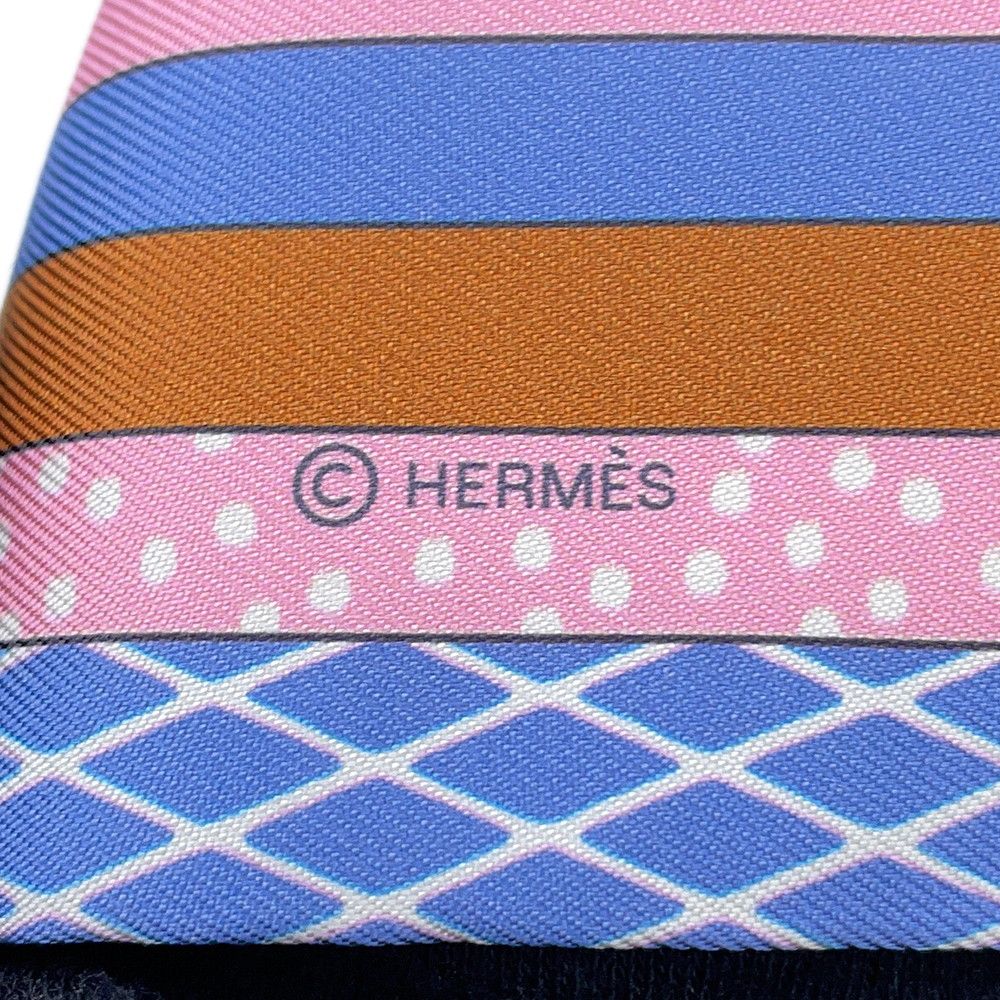 Hermes Scarf Twilly Grand Theater Nouveau Silk Twill — view 7