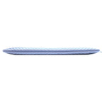 Chanel Navy Caviar Silver V-stitch Chevron Clutch Pouch — view 3